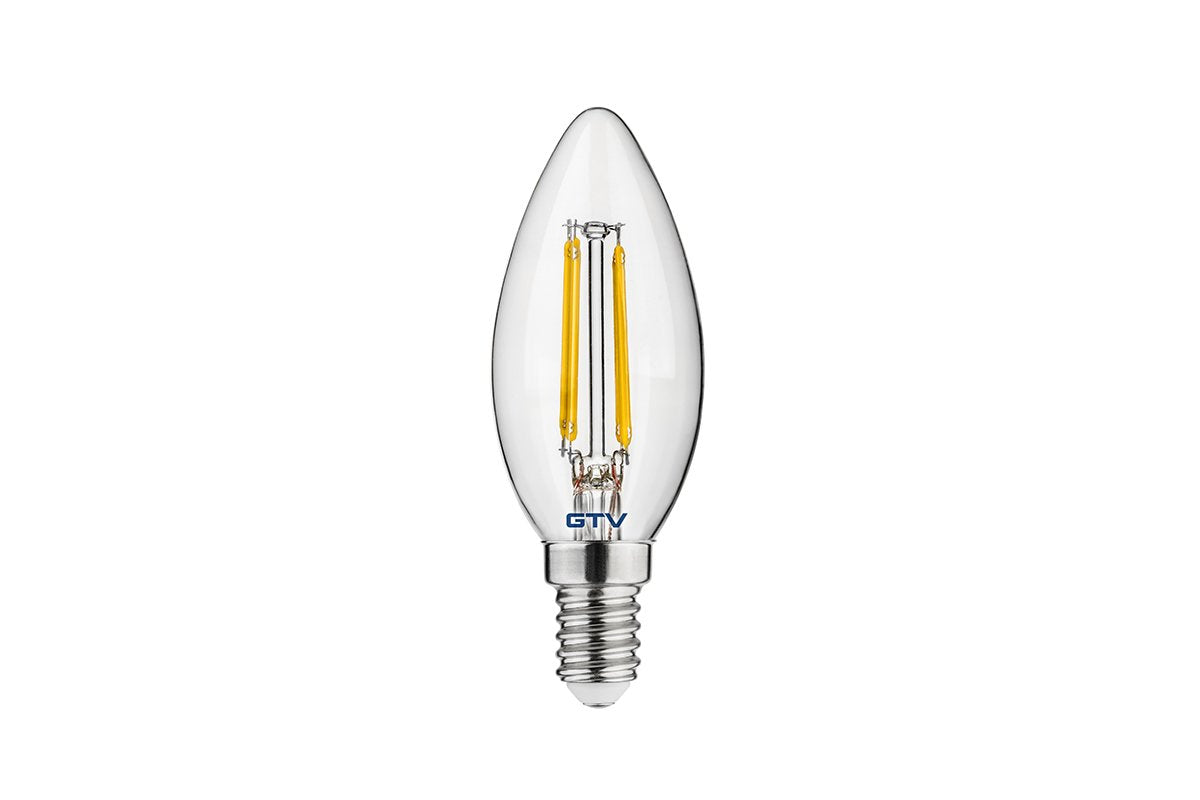 4W E14 C35 Filament LED Lamp - 3000K