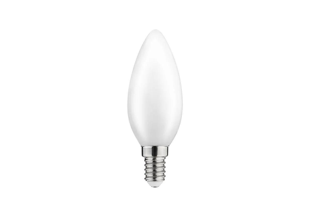 4W E14 C35 Frosted Filament LED Lamp - 3000K