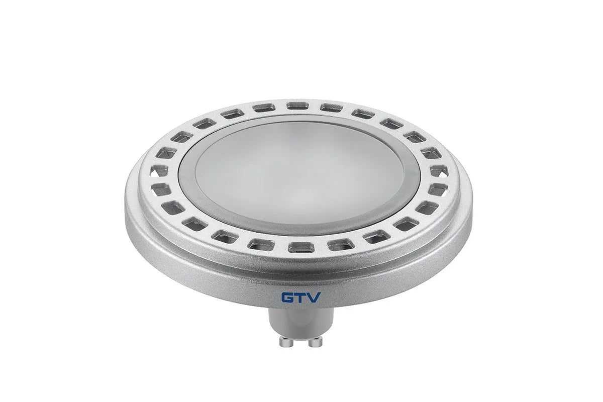 12W Silver GU10 ES111 LED Lamp - 3000K - 120D