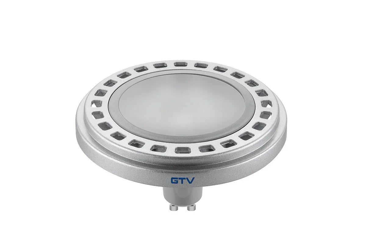 12W Silver GU10 ES111 LED Lamp - 4000K - 120D