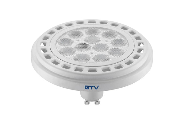 12W White GU10 ES111 LED Lamp - 3000K - 45D