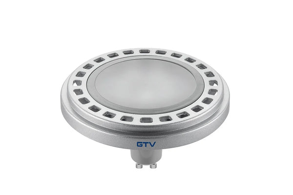 12W Silver GU10 ES111 LED Lamp - 3000K - 120D