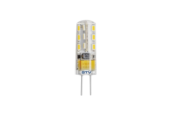 2W G4 12V SMD Silicone Cover LED Lamp - 3000K