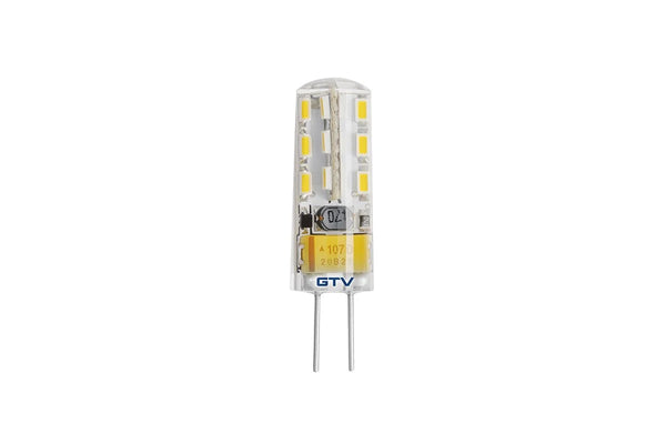 2W G4 12V SMD Silicone Cover LED Lamp - 4000K
