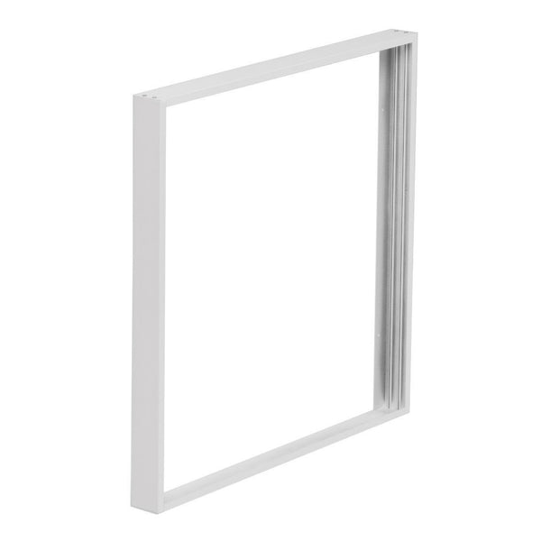 600x600 White Surface Mounted Frame